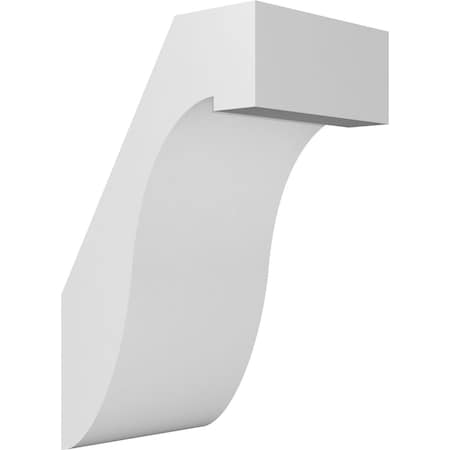 Ekena Millwork 5-in. W x 6-in. D x 10-in. H Del Monte Architectural Grade PVC Knee Brace BRCP05X06X10DEL